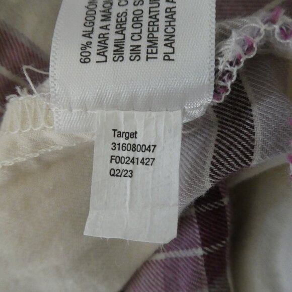 KNOX ROSE Plaid Flannel Button Down Shirt Women’s Size XS - Picture 5 of 5